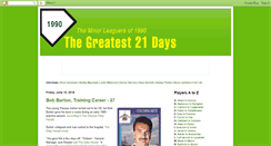 Desktop Screenshot of greatest21days.com